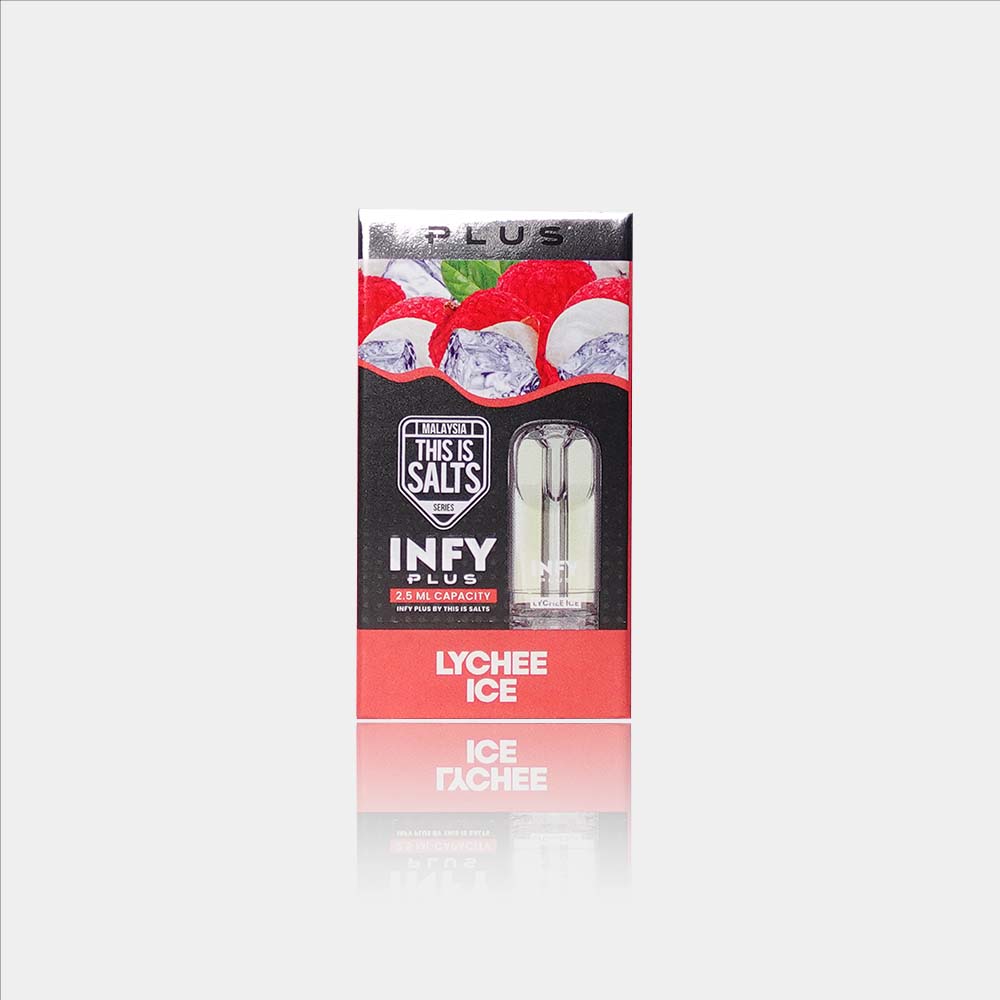 หัวพอต หัวพอต INFY Plus 2.5 ml. - Lychee Ice – Thai Vape Shop