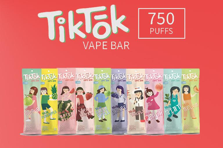 รีวิวพอตใช้แล้วทิ้ง TikTok - Thai Vape Shop