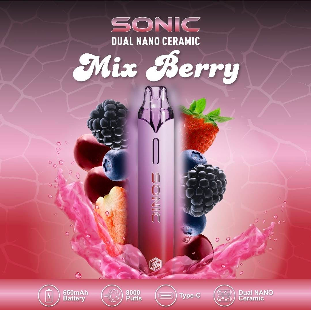 พอตใช้แล้วทิ้ง Sonic Nano - 8000 คำ