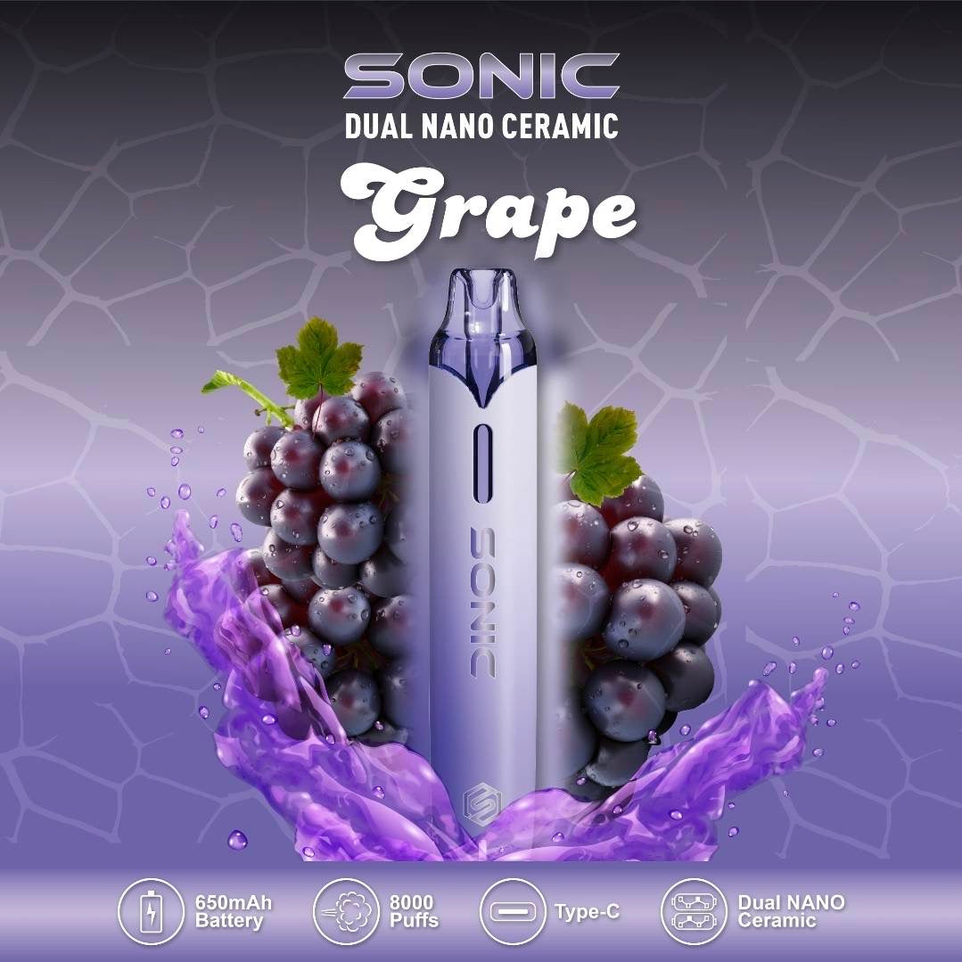 พอตใช้แล้วทิ้ง Sonic Nano - 8000 คำ