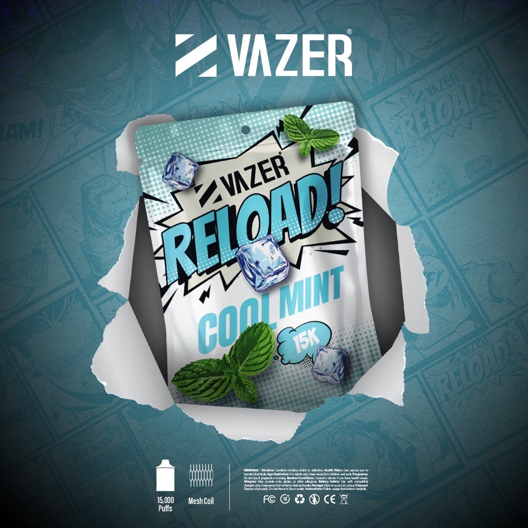 หัวพอต Vazer Reload - 15000 คำ (ใช้กับเครื่อง Vazer เท่านั้น)