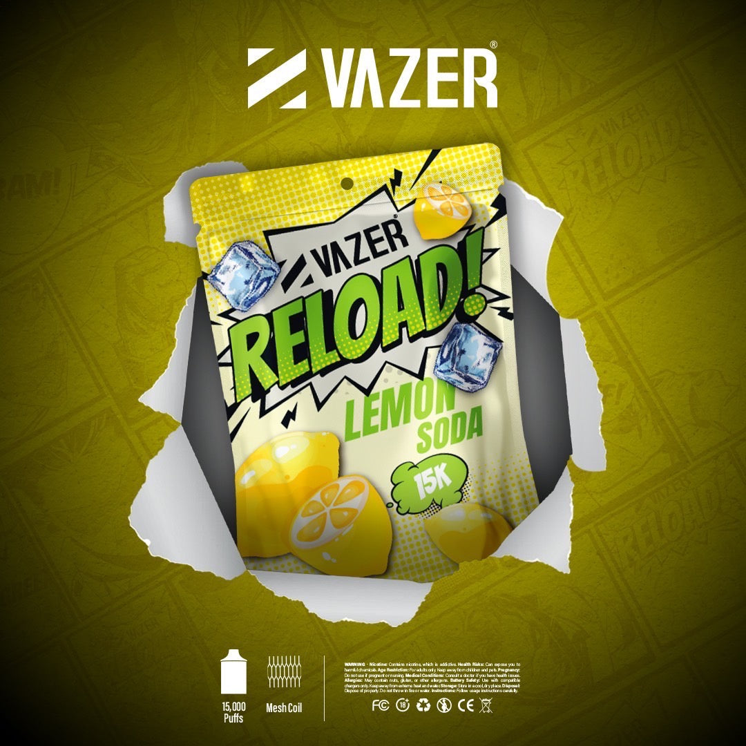 หัวพอต Vazer Reload - 15000 คำ (ใช้กับเครื่อง Vazer เท่านั้น)