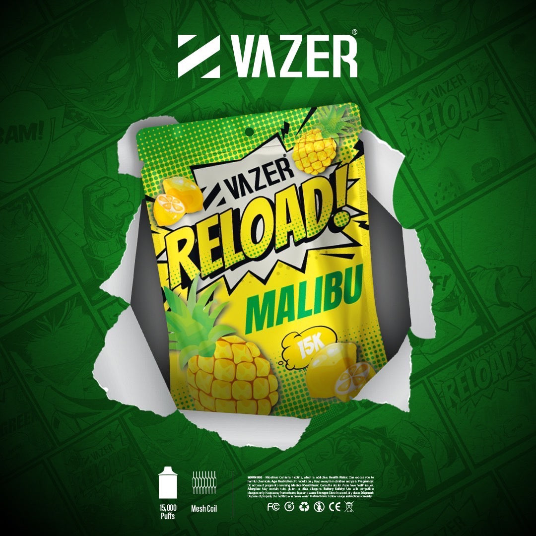 หัวพอต Vazer Reload - 15000 คำ (ใช้กับเครื่อง Vazer เท่านั้น)