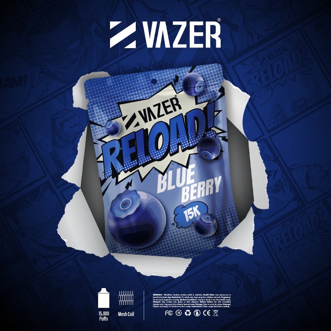 หัวพอต Vazer Reload - 15000 คำ (ใช้กับเครื่อง Vazer เท่านั้น)