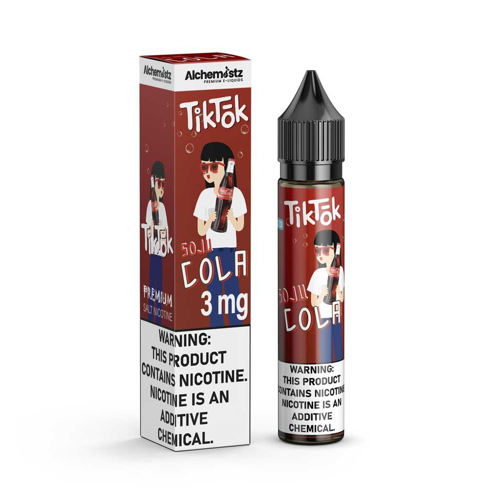 TikTok E-Liquid - Soju Cola - 30ml - น้ำยาบุหรี่ไฟฟ้า - Thai Vape Shop