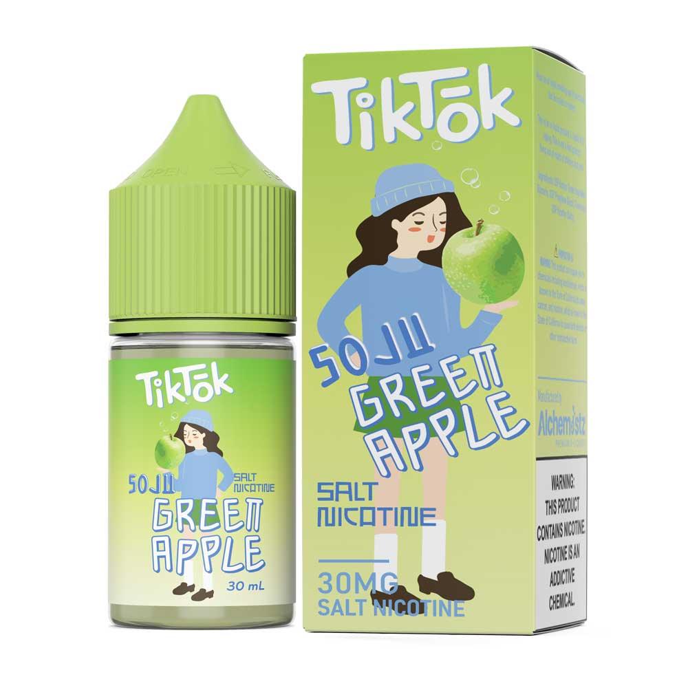 TikTok Salt E-Liquid - Soju Green Apple - 30ml - น้ำยาบุหรี่ไฟฟ้า - Thai Vape Shop
