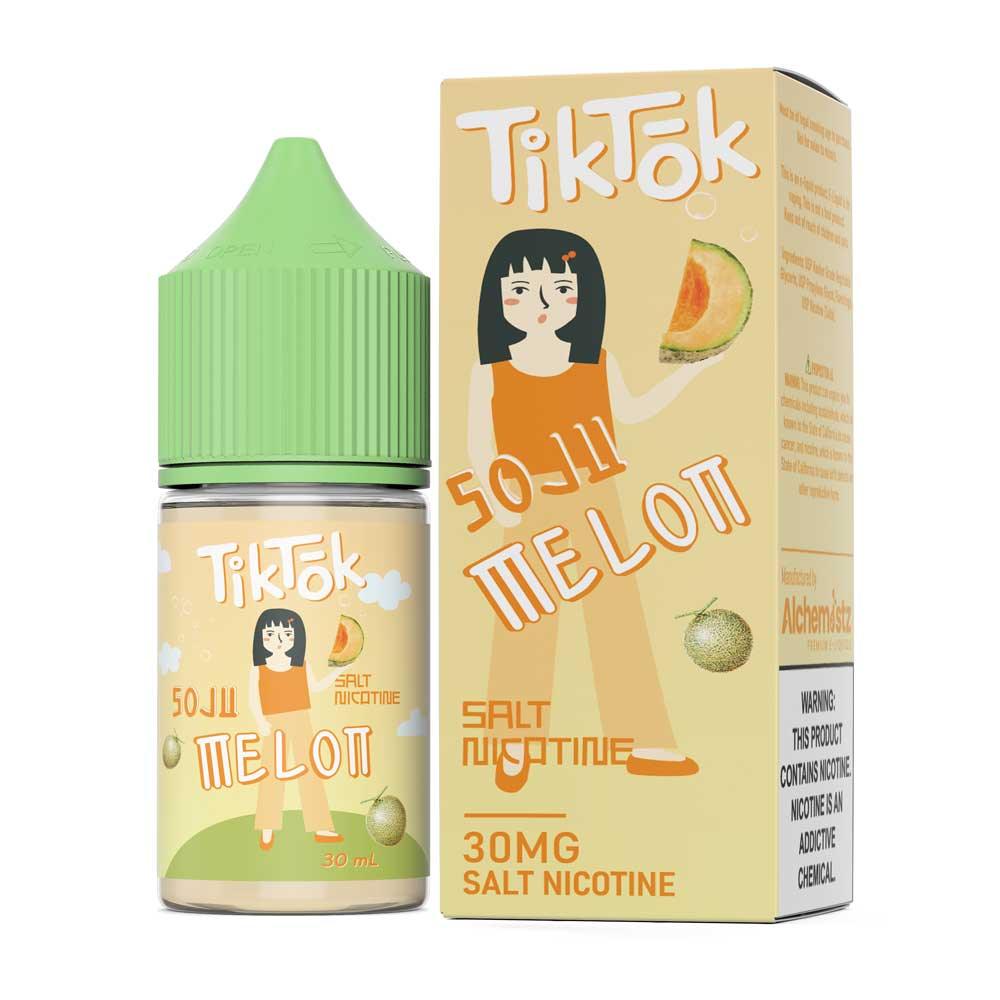 TikTok Salt E-Liquid - Soju Melon - 30ml - น้ำยาบุหรี่ไฟฟ้า - Thai Vape Shop