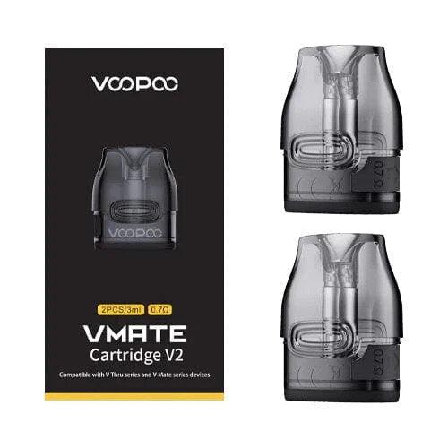 คอยล์บุหรี่ไฟฟ้า VOOPOO - Vmate Cartridge V2 - 0.7 Ohm / Pack of 2 – Thai Vape Shop